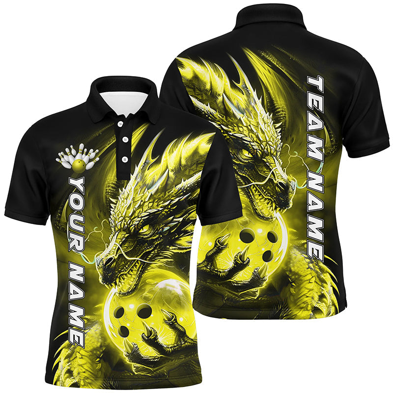 Individuelle unisex Drachen-Bowlinghemden, mehrfarbige Drachen-Bowlingtrikots für Bowlingteam IPHW5859