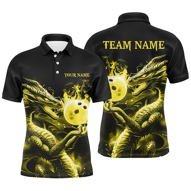 Personalisierte mehrfarbige Drachen-Bowlingteam-Hemden für Herren, Damen und Kinder IPHW5860
