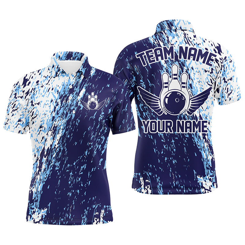 Personalisierte Bowling-Hemden für Herren und Damen, Team-Bowling-Trikots Bowling-Pin IPHW4499