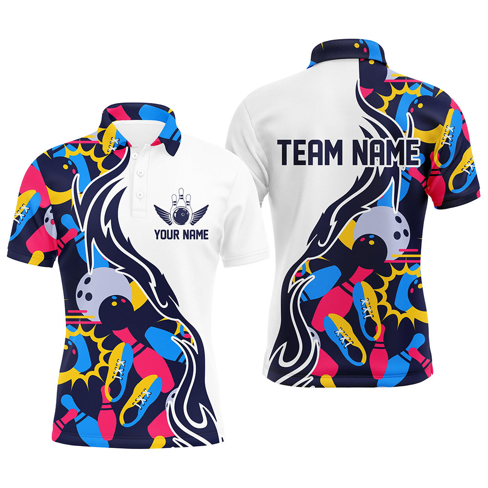 Individuelle Bowlinghemden für Herren und Damen, personalisierte Bowlingteam-Trikots IPHW4597