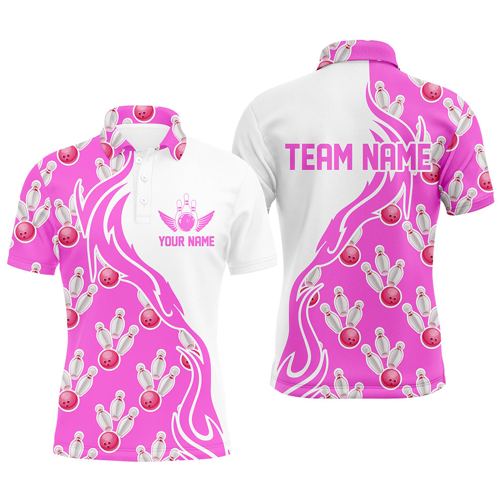 Individuelle Bowlinghemden für Herren und Damen, personalisierte Bowlingteam-Trikots, Bowlingmuster IPHW4963