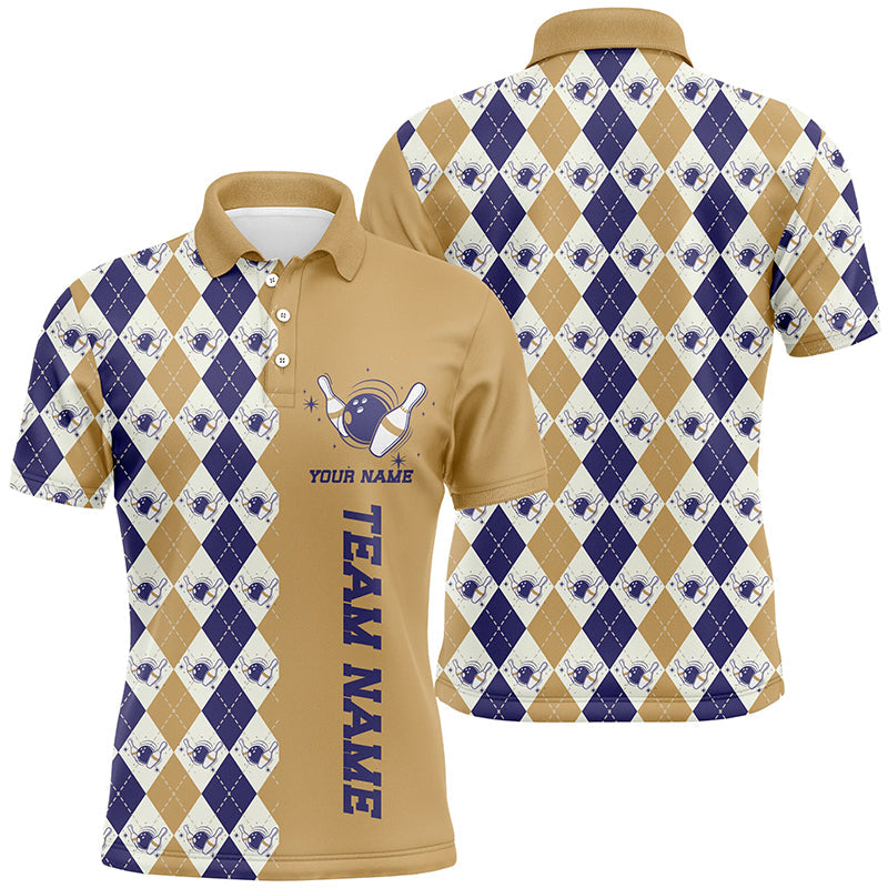Personalisierte Vintage-Bowlinghemden für Herren, Herbst-Bowlingteam-Trikot, Weihnachts-Bowlinggeschenke IPHW5482