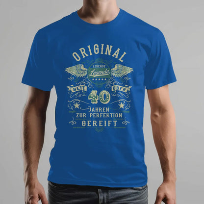 Geschenk T-Shirt zum 40. Geburtstag - Lebende Legende