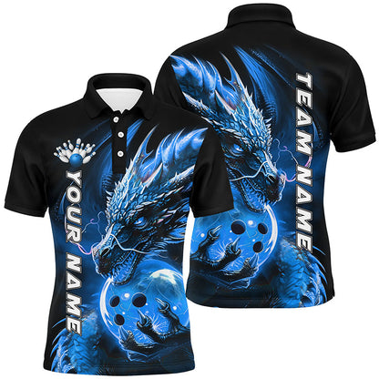 Individuelle unisex Drachen-Bowlinghemden, mehrfarbige Drachen-Bowlingtrikots für Bowlingteam IPHW5859