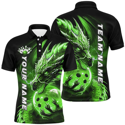 Individuelle unisex Drachen-Bowlinghemden, mehrfarbige Drachen-Bowlingtrikots für Bowlingteam IPHW5859
