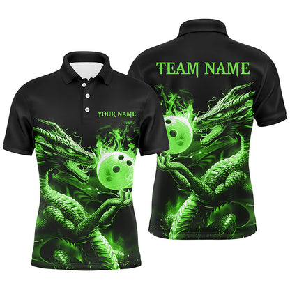 Personalisierte mehrfarbige Drachen-Bowlingteam-Hemden für Herren, Damen und Kinder IPHW5860