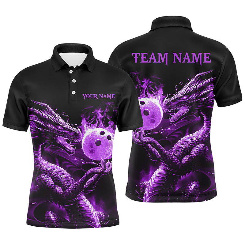 Personalisierte mehrfarbige Drachen-Bowlingteam-Hemden für Herren, Damen und Kinder IPHW5860