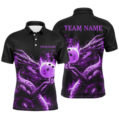 Personalisierte mehrfarbige Drachen-Bowlingteam-Hemden für Herren, Damen und Kinder IPHW5860