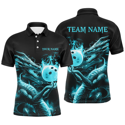 Personalisierte mehrfarbige Drachen-Bowlingteam-Hemden für Herren, Damen und Kinder IPHW5860