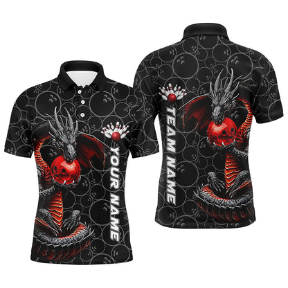 Personalisierte Drachen-Bowlinghemden für Herren, Damen und Kinder, Bowlingteam-Trikots Outfit IPHW5873