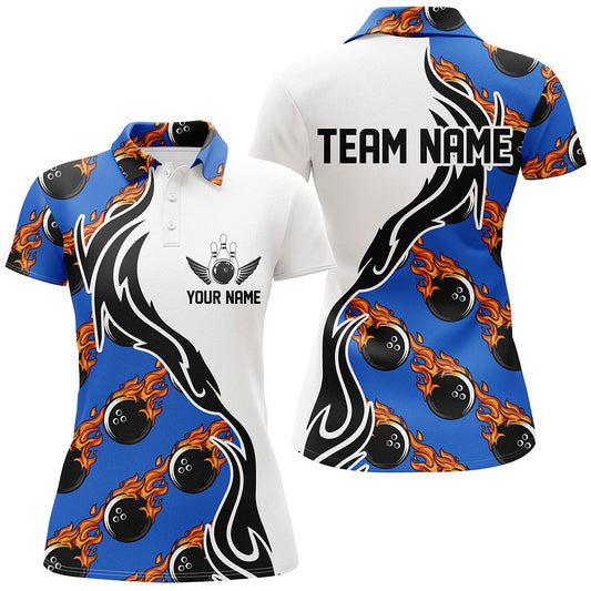 Individuelle Bowlinghemden für Damen, personalisierte Bowlingteam-Trikots, Bowlingmuster IPHW4962