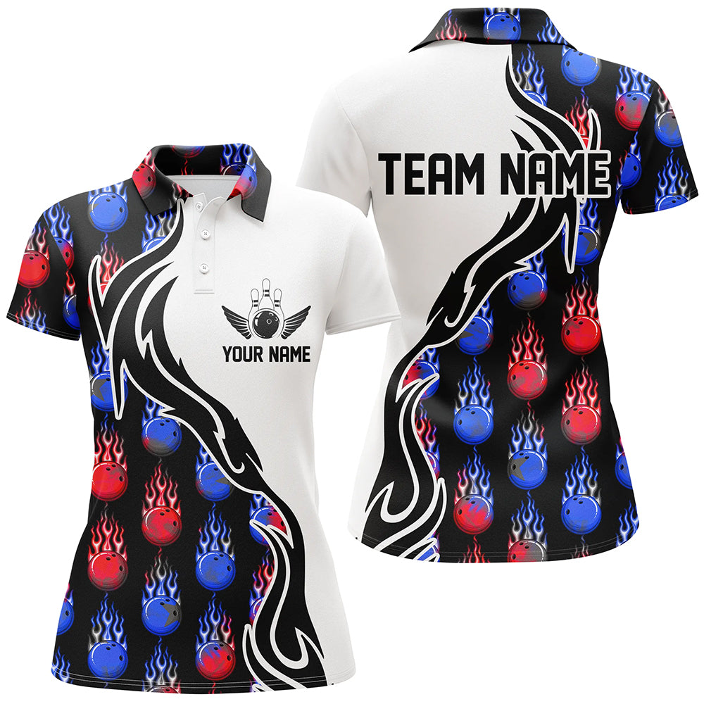 Individuelle Bowlinghemden für Damen, personalisierte Bowlingteam-Trikots IPHW4979