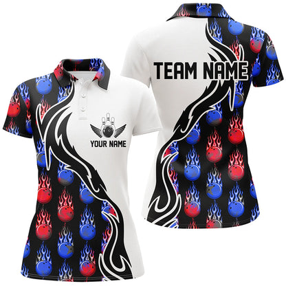 Individuelle Bowlinghemden für Damen, personalisierte Bowlingteam-Trikots IPHW4979