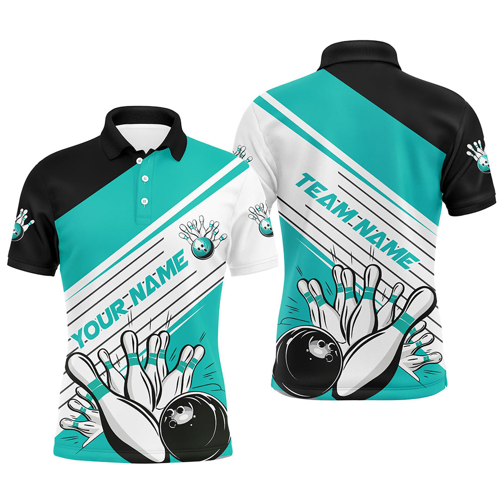 Individuelle Bowlingteam-Namens-Hemden für Bowler, mehrfarbige Bowlingtrikots für Herren und Damen IPHW5854