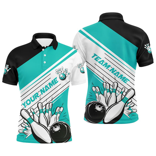 Individuelle Bowlingteam-Namens-Hemden für Bowler, mehrfarbige Bowlingtrikots für Herren und Damen IPHW5854