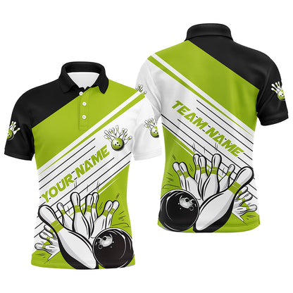 Individuelle Bowlingteam-Namens-Hemden für Bowler, mehrfarbige Bowlingtrikots für Herren und Damen IPHW5854