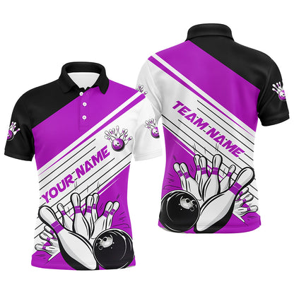 Individuelle Bowlingteam-Namens-Hemden für Bowler, mehrfarbige Bowlingtrikots für Herren und Damen IPHW5854