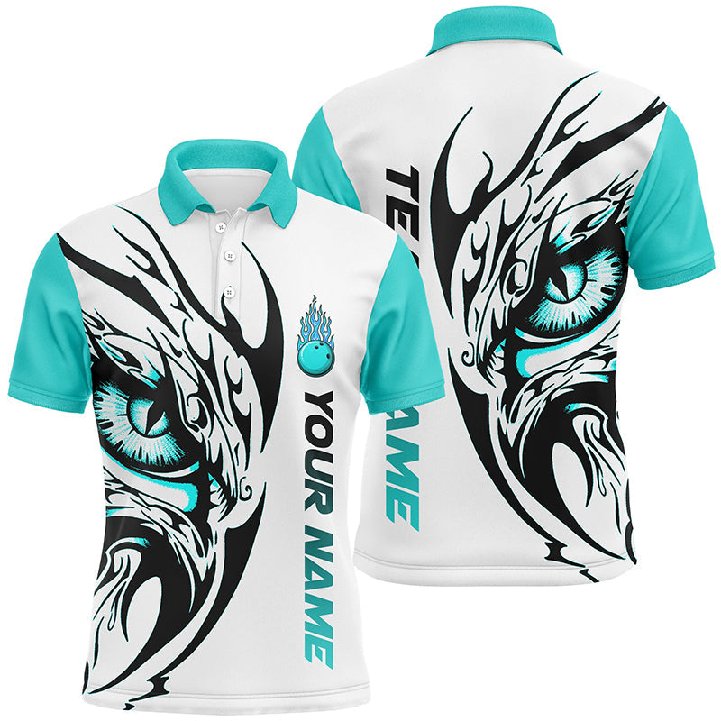 Individuelle Drachenauge-Tattoo-Bowlingteam-Hemden für Herren, Damen und Kinder, Bowler-Outfit IPHW5861