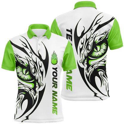 Individuelle Drachenauge-Tattoo-Bowlingteam-Hemden für Herren, Damen und Kinder, Bowler-Outfit IPHW5861