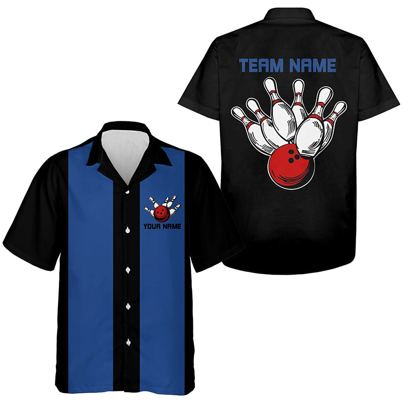 Individuelle Retro-Bowlinghemden für Herren und Damen, Bowlingteam-Uniform im Vintage-Stil IPHW6767