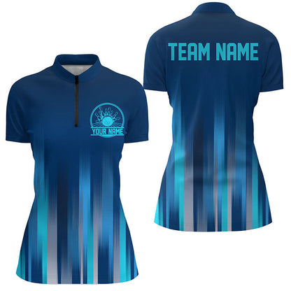 Individuelle Bowlingtrikots mit Namen für Damen, personalisierte Bowlingteam-Hemden IPHW4972