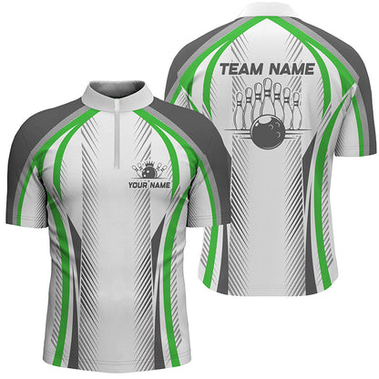 Personalisierte blaue Bowlinghemden, Bowlingteam-Trikots, Bowlingliga-Outfits für Herren und Damen IPHW5477