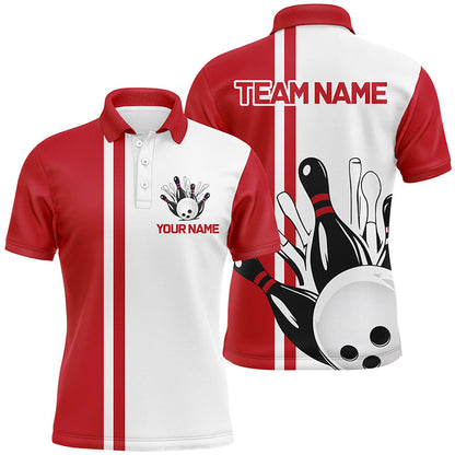 Individuelle Bowlinghemden für Herren und Damen, mehrfarbige Bowlingteam-Trikots, Bowler-Outfit IPHW5853