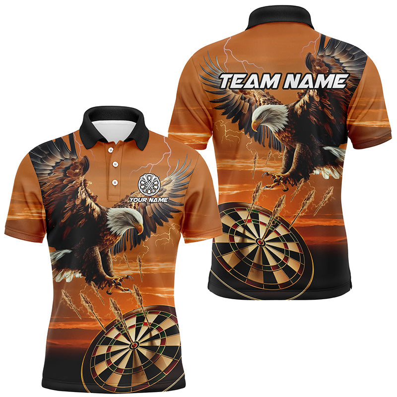 Individuelles Dartbrett Adler Dart Poloshirt Für Herren, Team-Liga Darttrikot TDM2270
