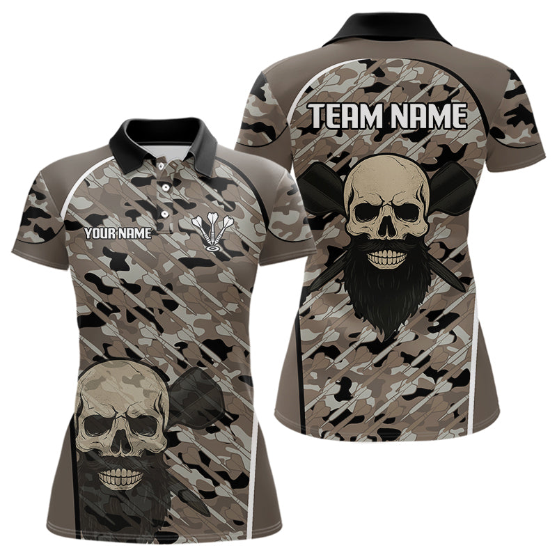 Personalisierte Banditen mit Dartpfeil-Muster, Dartshirt für Damen, Teamtrikots NYN0113