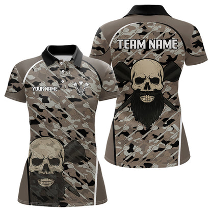 Personalisierte Banditen mit Dartpfeil-Muster, Dartshirt für Damen, Teamtrikots NYN0113