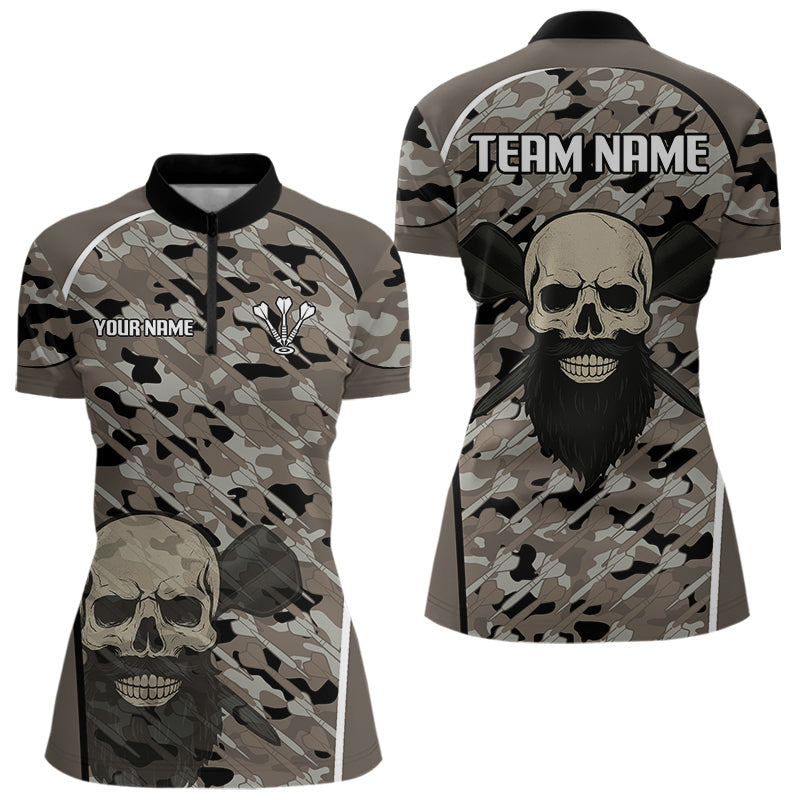 Personalisierte Banditen mit Dartpfeil-Muster, Dartshirt für Damen, Teamtrikots NYN0113