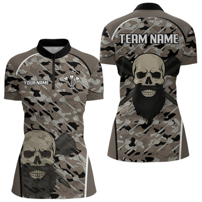 Personalisierte Banditen mit Dartpfeil-Muster, Dartshirt für Damen, Teamtrikots NYN0113